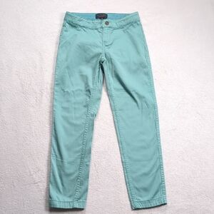 Twin-set Simona Barbieri Girls Teal Chino Pants - Size 8 (128 cm)
